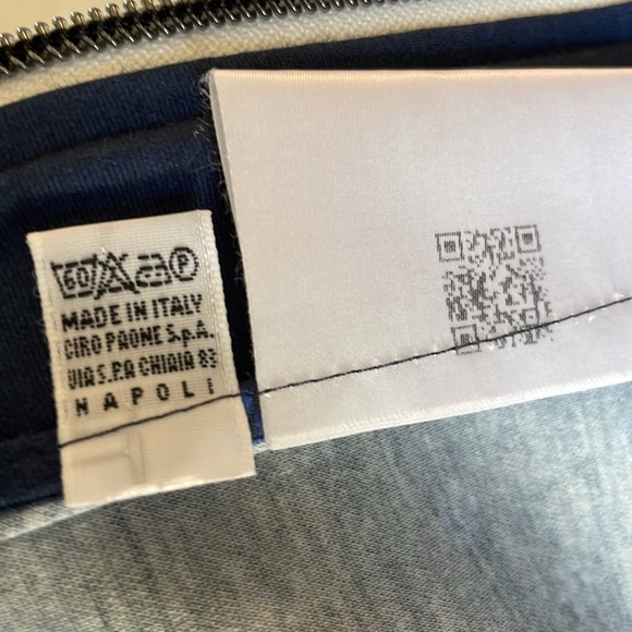 Kiton front zipper hoodie size L - Picture 11 of 12